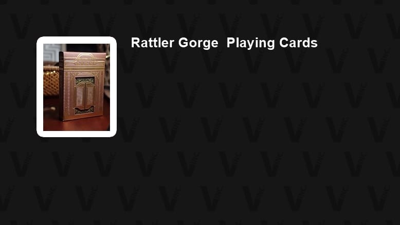Rattler Gorge Playing Cards