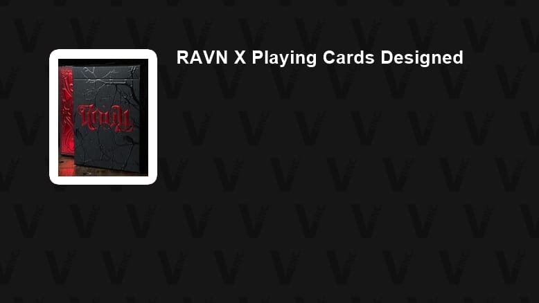 RAVN X Playing Cards