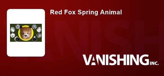 Red Fox Spring Animal
