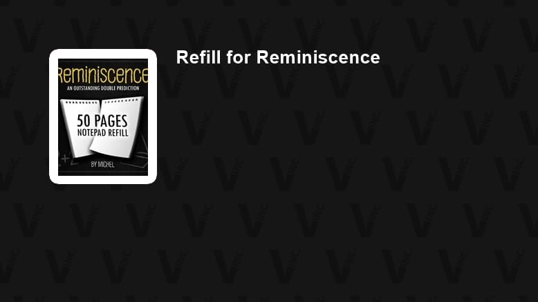 Refill for Reminiscence