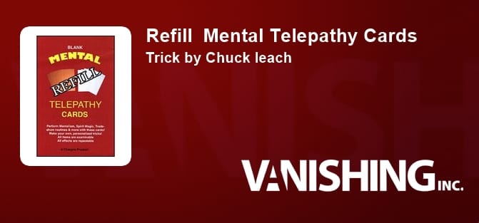 Refill  Mental Telepathy Cards