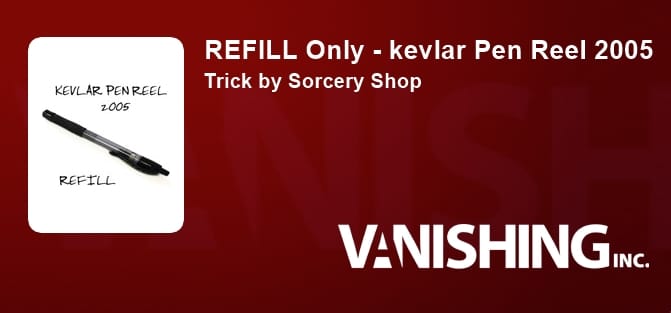 REFILL Only - kevlar Pen Reel 2005