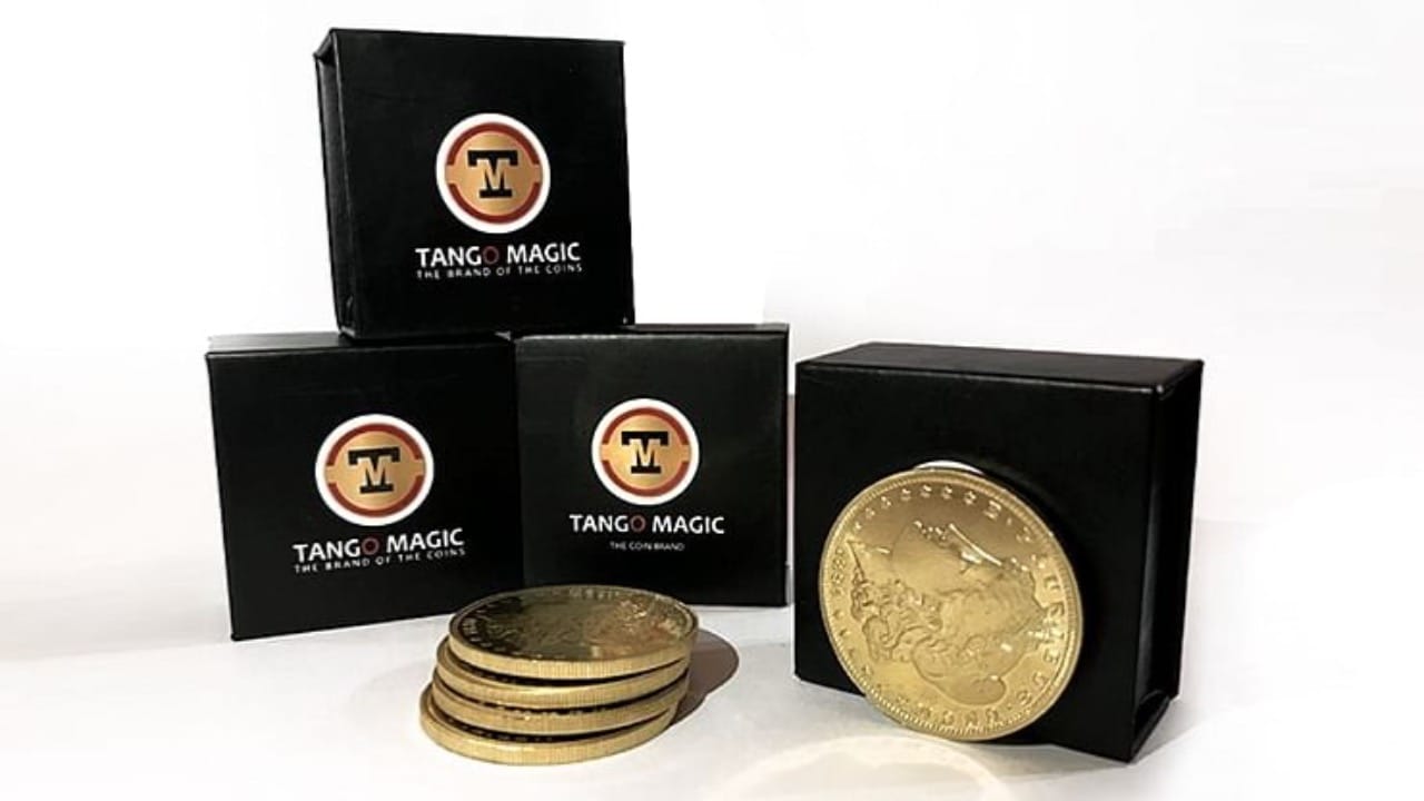 Expanded Shell - Replica Golden Morgan Dollar Accessory