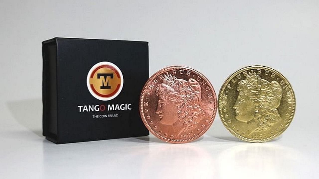 Hopping Half - Replica Golden Morgan Dollar Accessory
