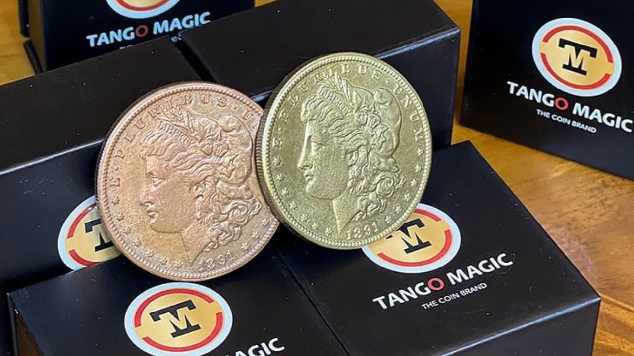  Scotch and Soda - Replica Golden Morgan Dollar (Magnetic) Accessory