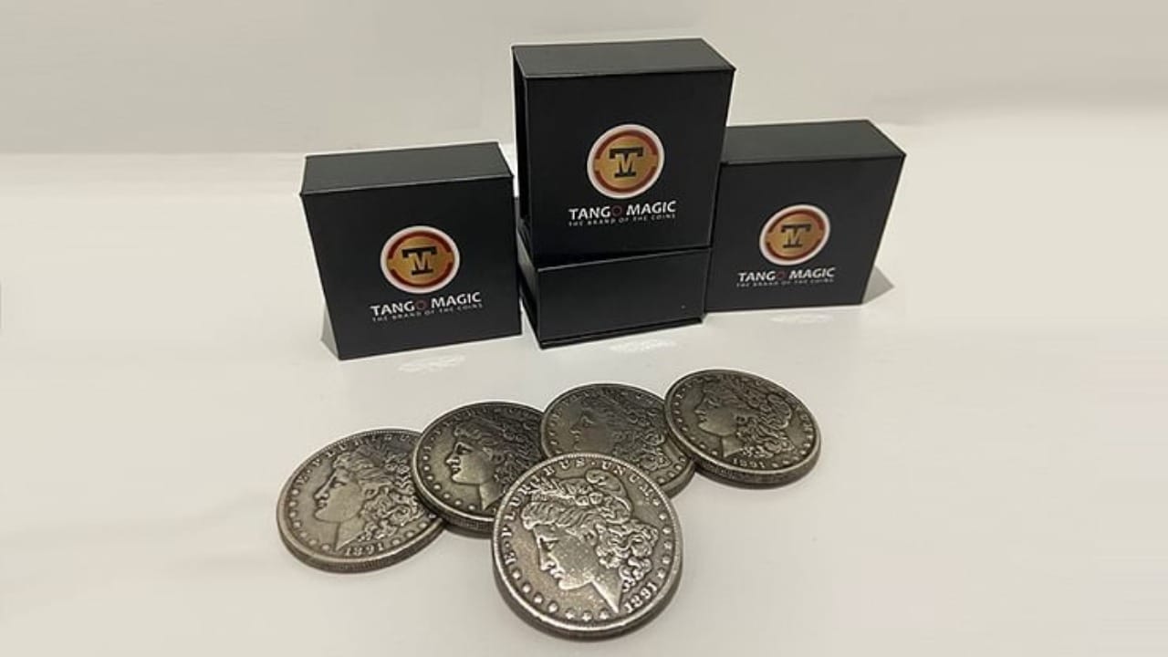 Expanded Shell - Replica Morgan Dollar (w/ 4 matching coins) Accessory
