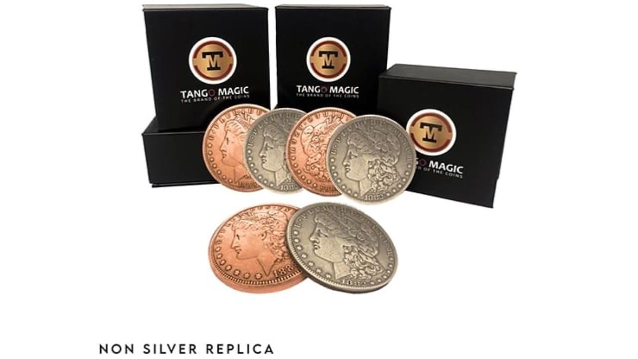 Hopping Half - Replica Morgan Dollar Trick