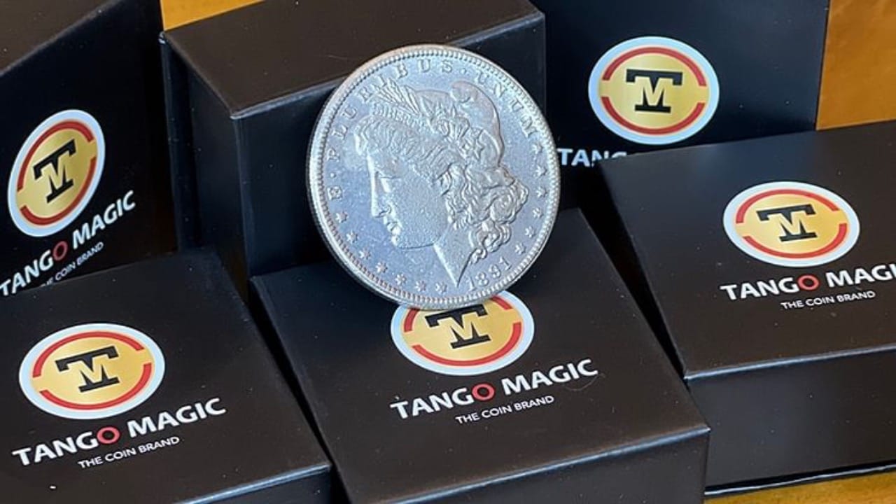 Magnetic Coin - Replica Morgan Dollar Accessory