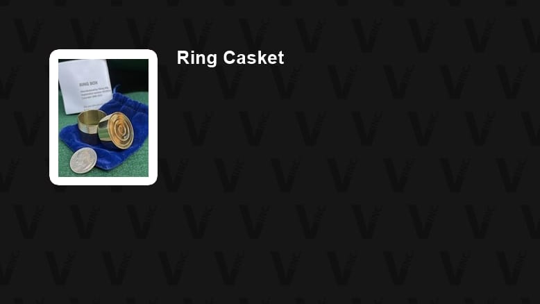 Ring Casket