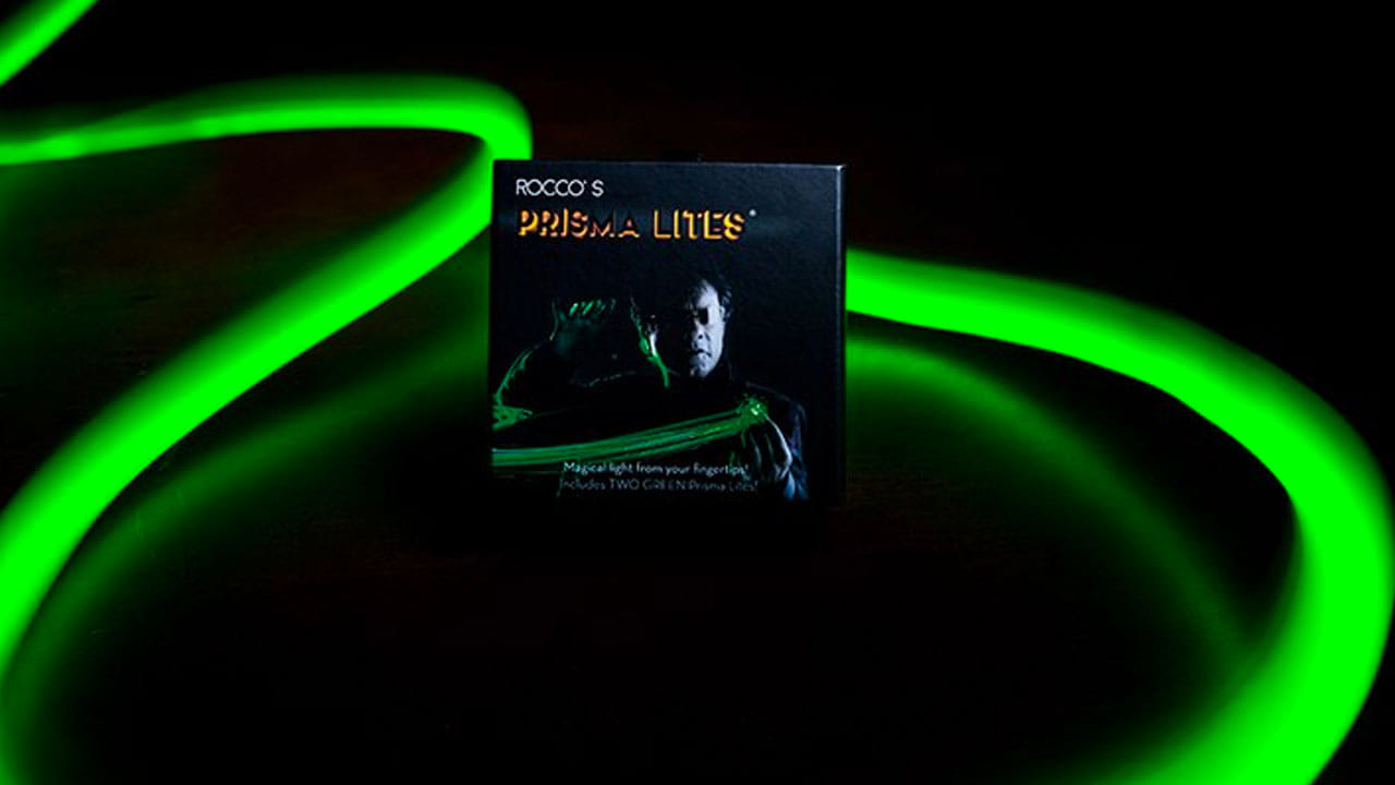 Rocco's SUPER BRIGHT Prisma Lites Pair (Green) Trick