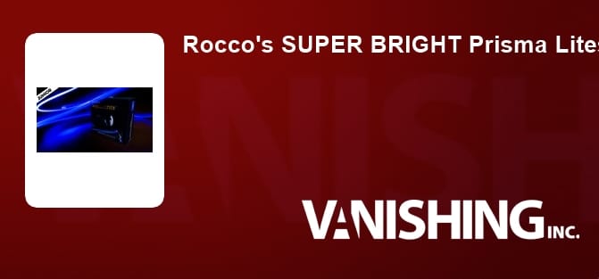 Rocco's SUPER BRIGHT Prisma Lites Pair JUNIOR (Blue)  Trick