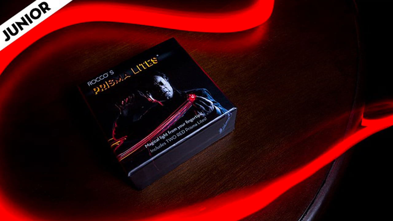 Rocco's SUPER BRIGHT Prisma Lites Pair JUNIOR (Red)  Trick
