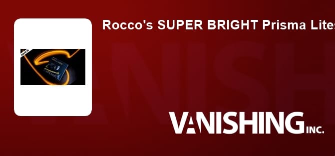 Rocco's SUPER BRIGHT Prisma Lites Pair JUNIOR (Yellow)  Trick