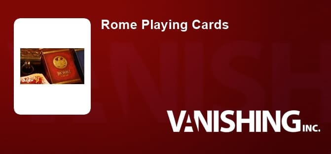 Rome Playing Cards