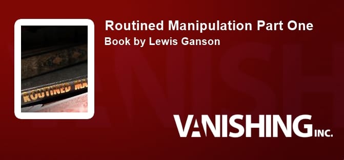 Routined Manipulation Part One Book