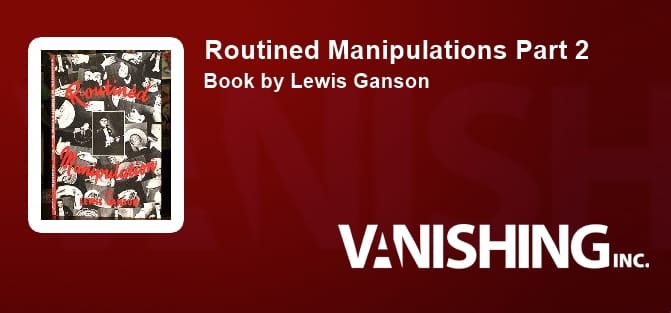 Routined Manipulations Part 2 Book