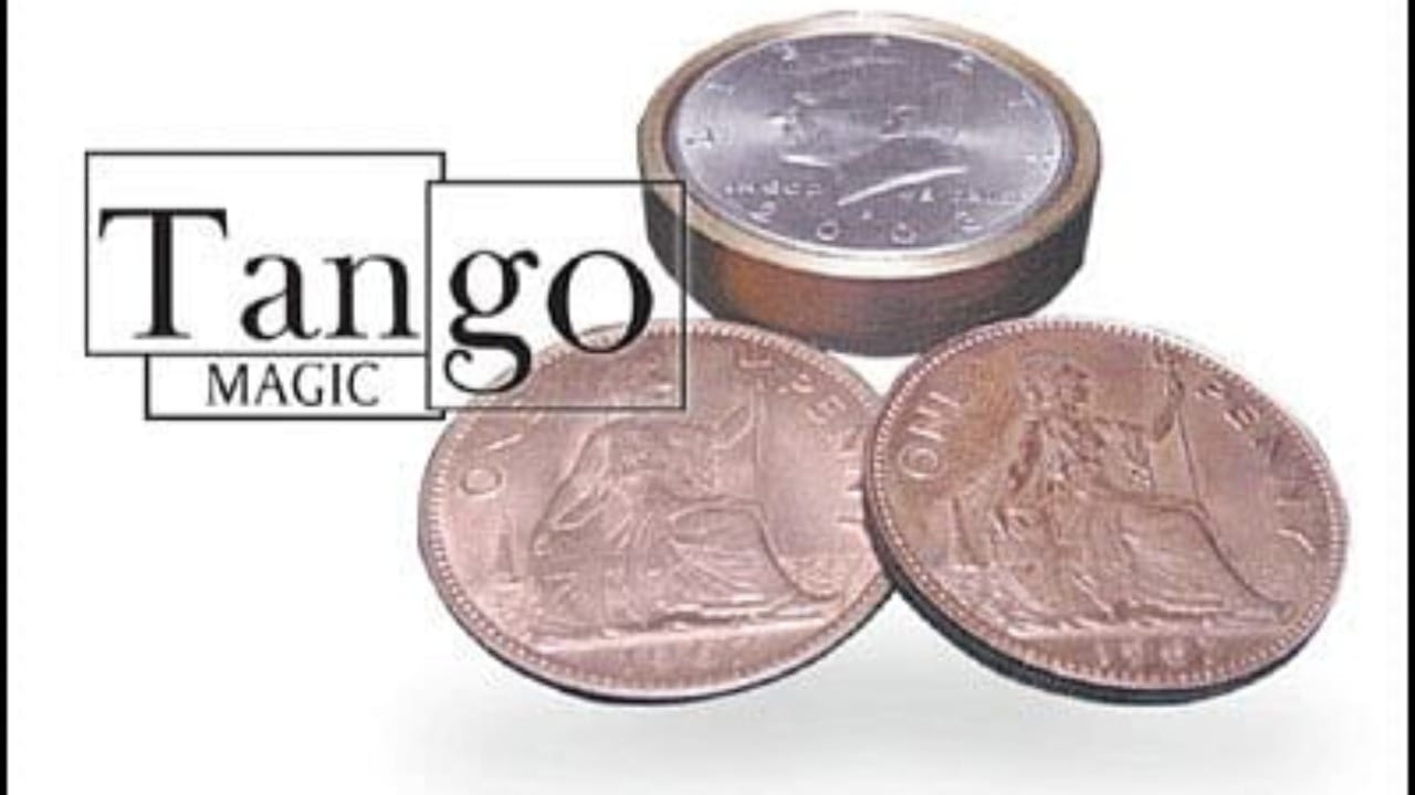 Scotch and Soda - Half Dollar/English Penny Gimmicked Coin