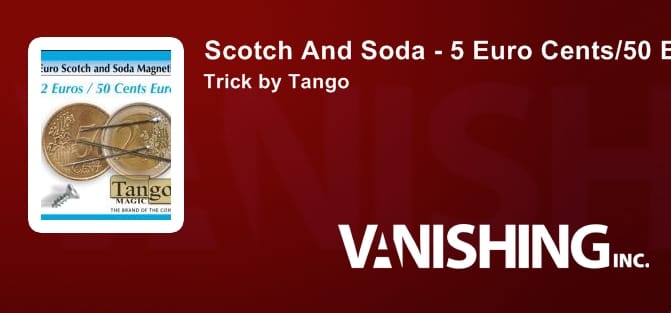 Scotch and Soda - 2 Euro/50 Euro Cents (Premium) Gimmicked Coin
