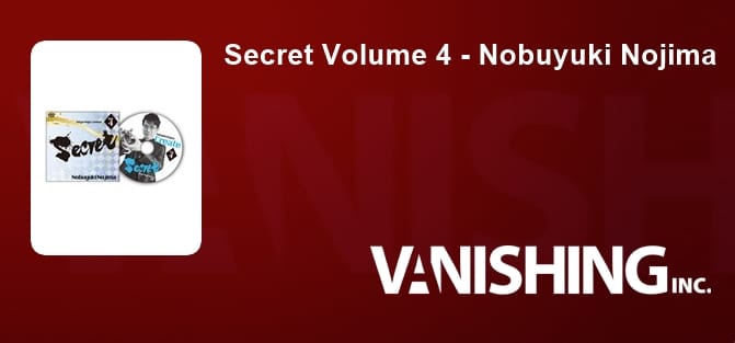 Secret Volume 4 - Nobuyuki Nojima
