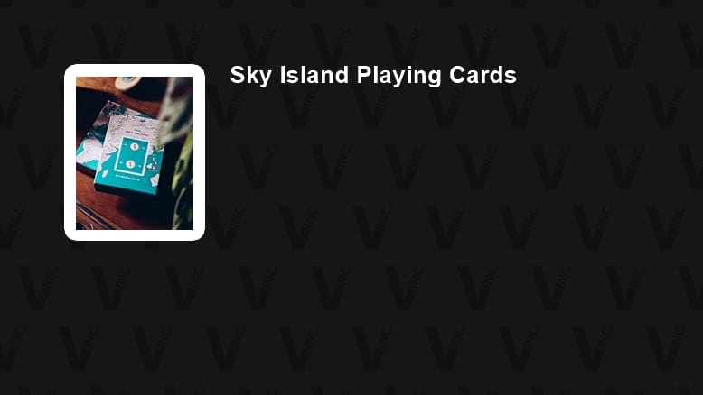 Sky Island Playing Cards