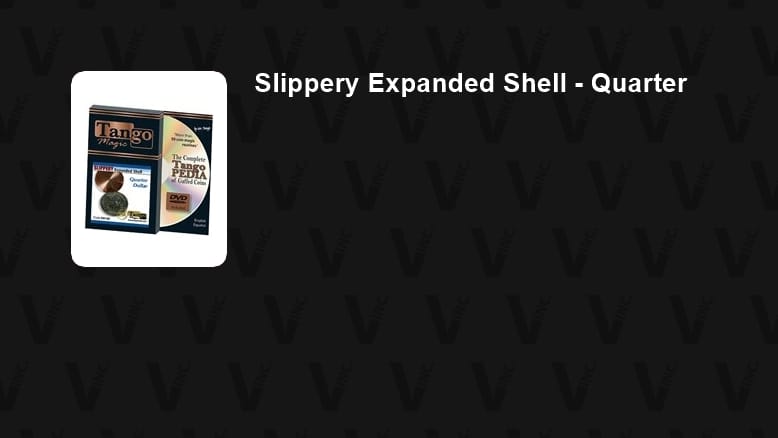 Slippery Expanded Shell - Quarter Gimmicked Coin