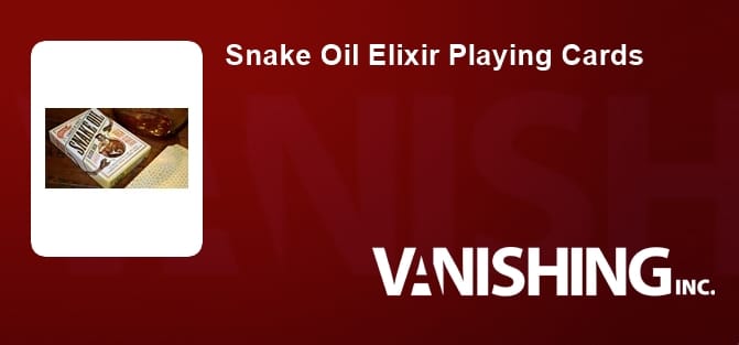 Snake Oil Elixir Playing Cards