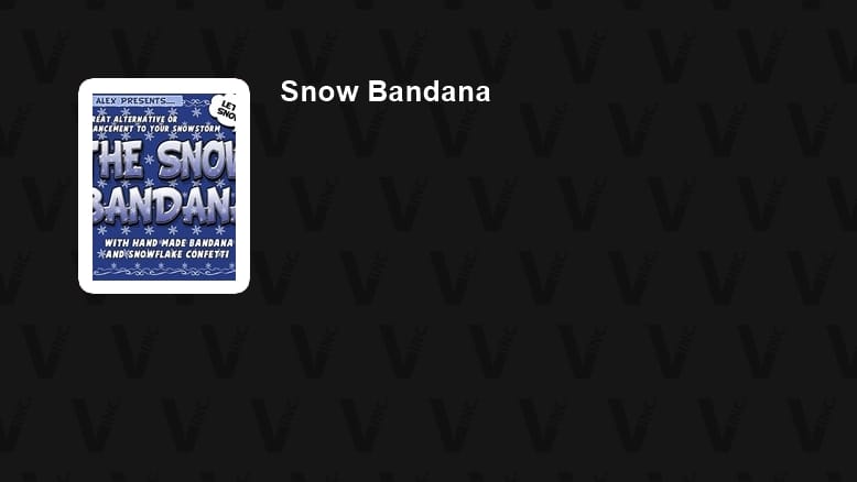Snow Bandana