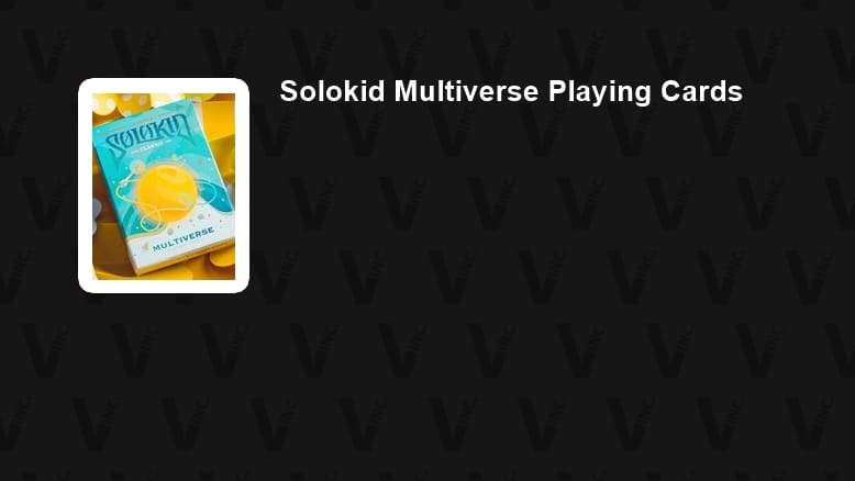 Solokid Multiverse Playing Cards