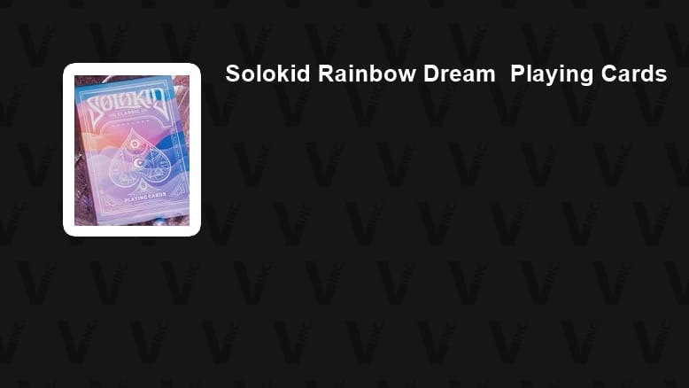 Solokid Rainbow Dream Playing Cards