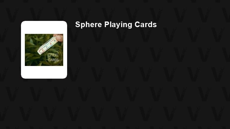 Sphere Playing Cards