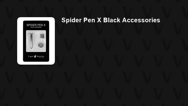 Spider Pen X Black Accessories Accessory