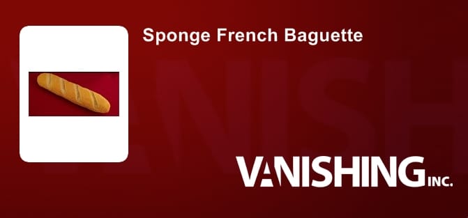 Sponge French Baguette Accessory