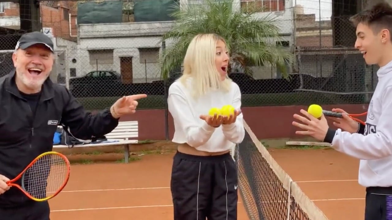 Sponge Tennis Balls Trick