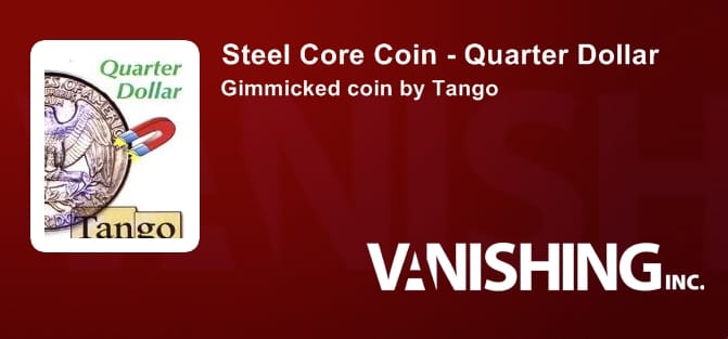 Steel Core Coin - Quarter Gimmicked Coin