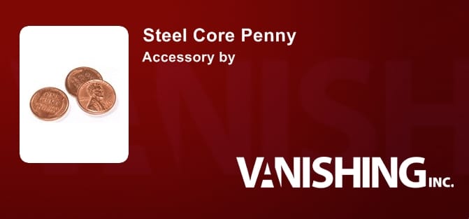 Steel Core Coin - Penny (3-Pack) Gimmicked Coin