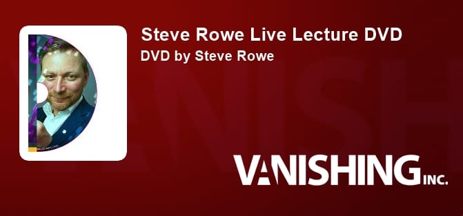 Steve Rowe Live Lecture DVD