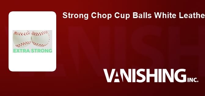 Strong Chop Cup Balls White Leather