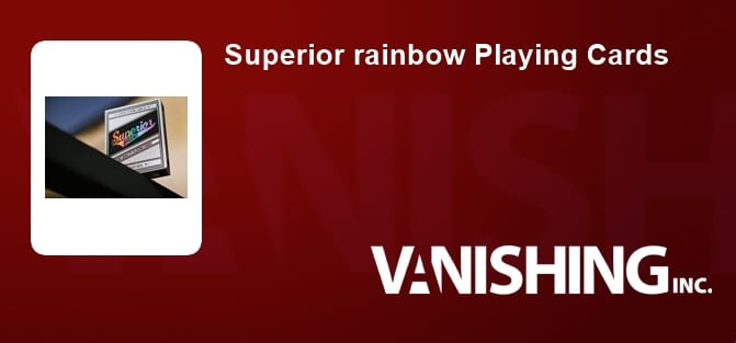 Superior Rainbow Playing Cards