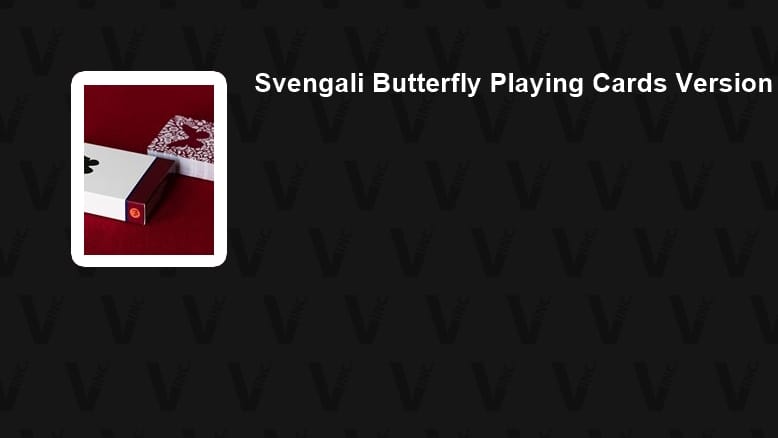 Svengali Butterfly Playing Cards (Version 2)