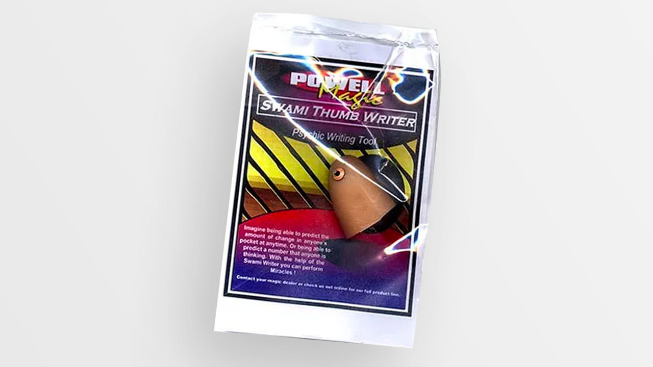 Swami Thumb Writer Trick