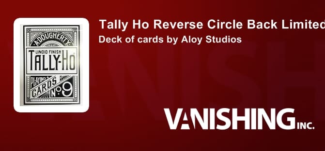 Tally-Ho Limited Edition Reverse Circle Back Playing Cards