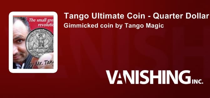 Tango Ultimate Coin - Quarter Gimmicked Coin