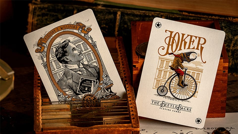 The Beetle Backs  Playing Cards