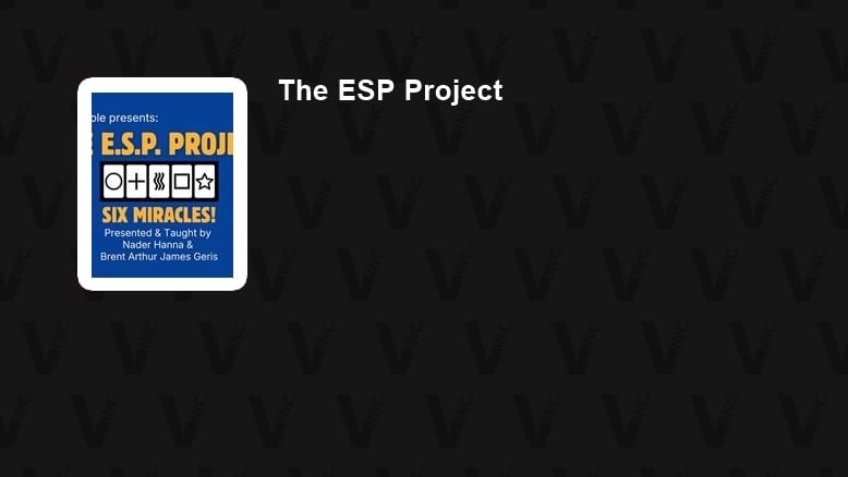 The ESP Project