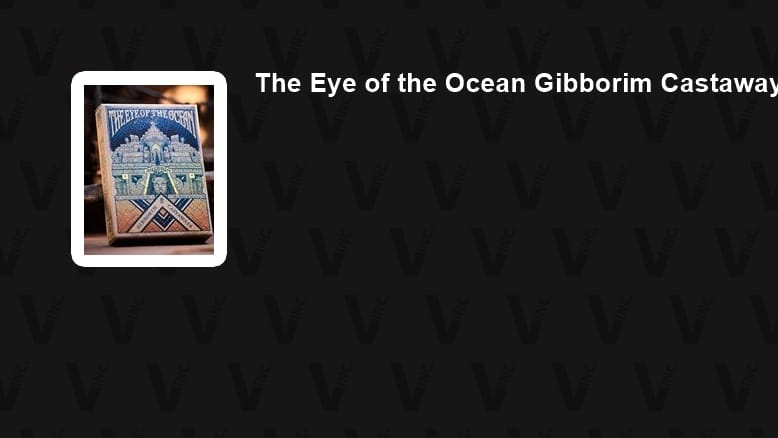 The Eye of the Ocean Gibborim Castaways Playing Cards