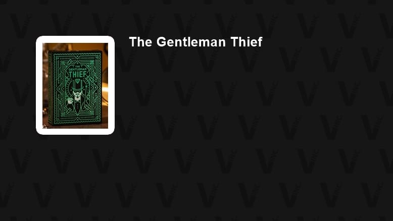 The Gentleman Thief Imposter Playing Cards