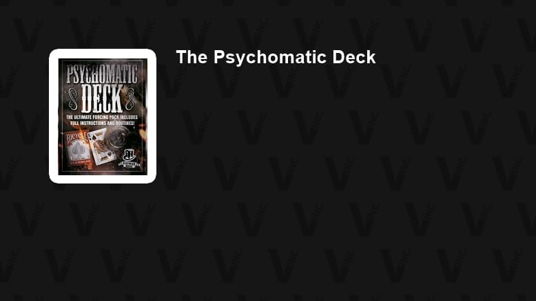 The Psychomatic Deck