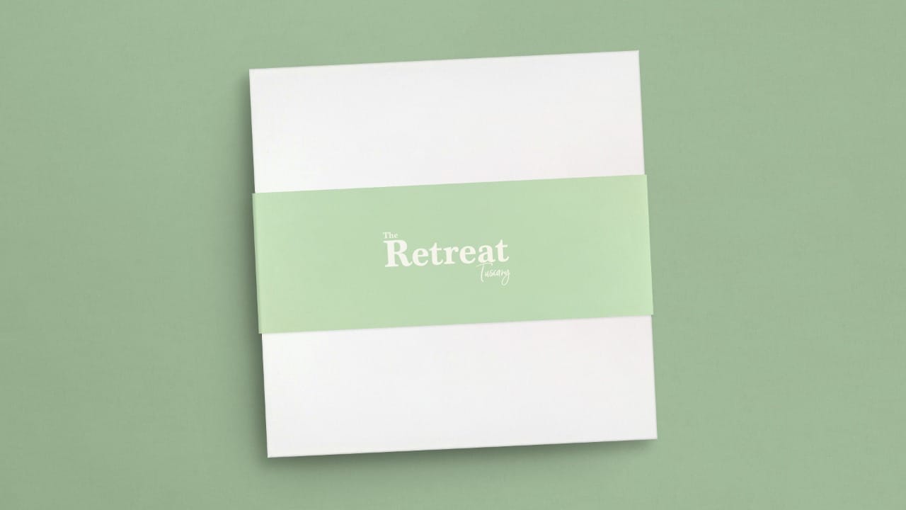 The Retreat Gift Pack (Tuscany) Book with Props