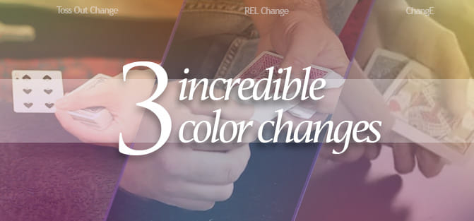 Three Incredible Color Changes Video download