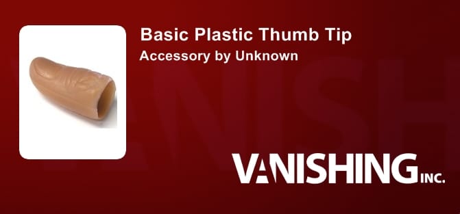 Basic Plastic Thumb Tip Accessory
